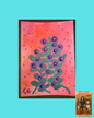 Mini Art - ACEO Cards - Bush with Blue