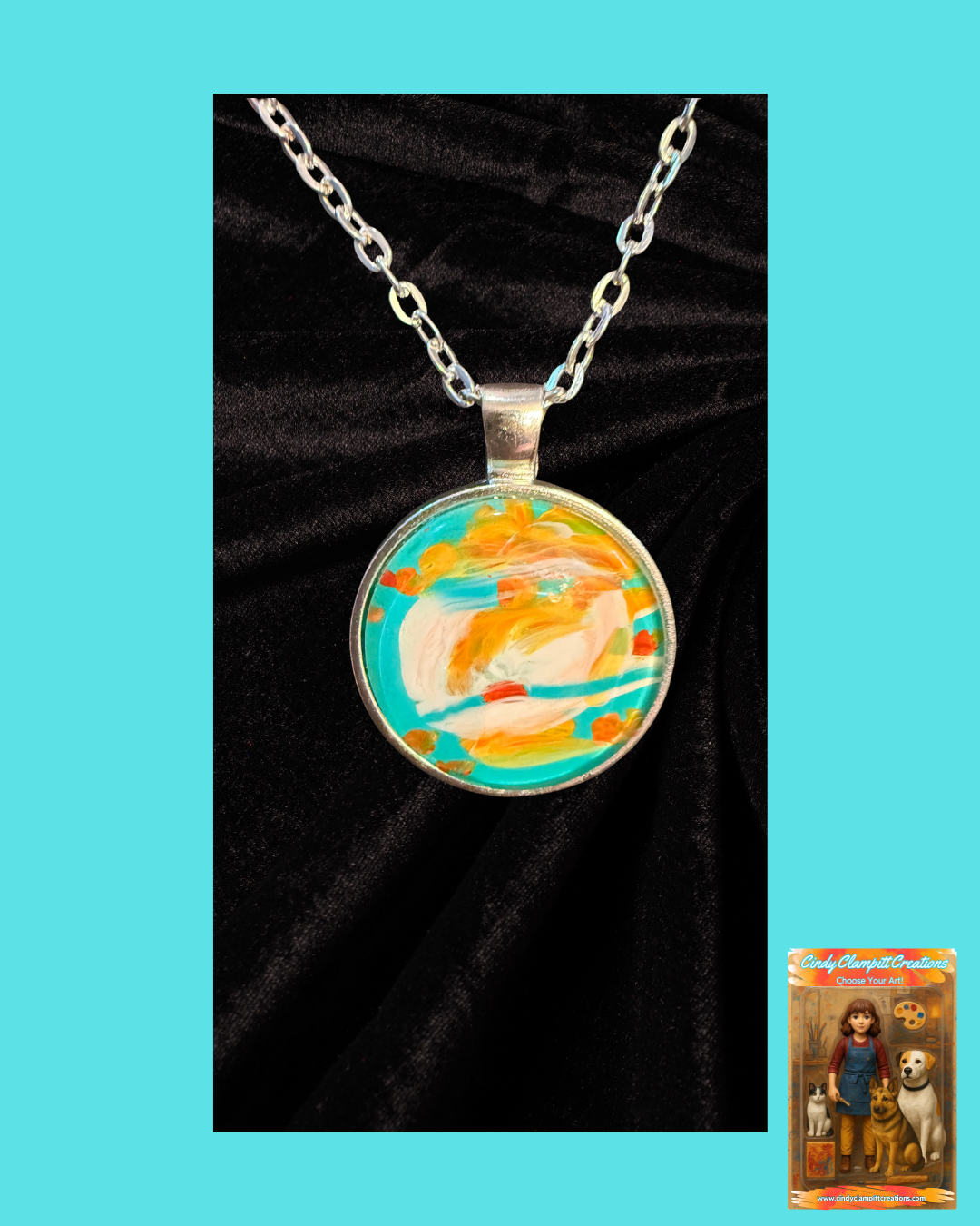 Spring Scene Necklace