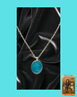 Blue and Green Small Oval image 0